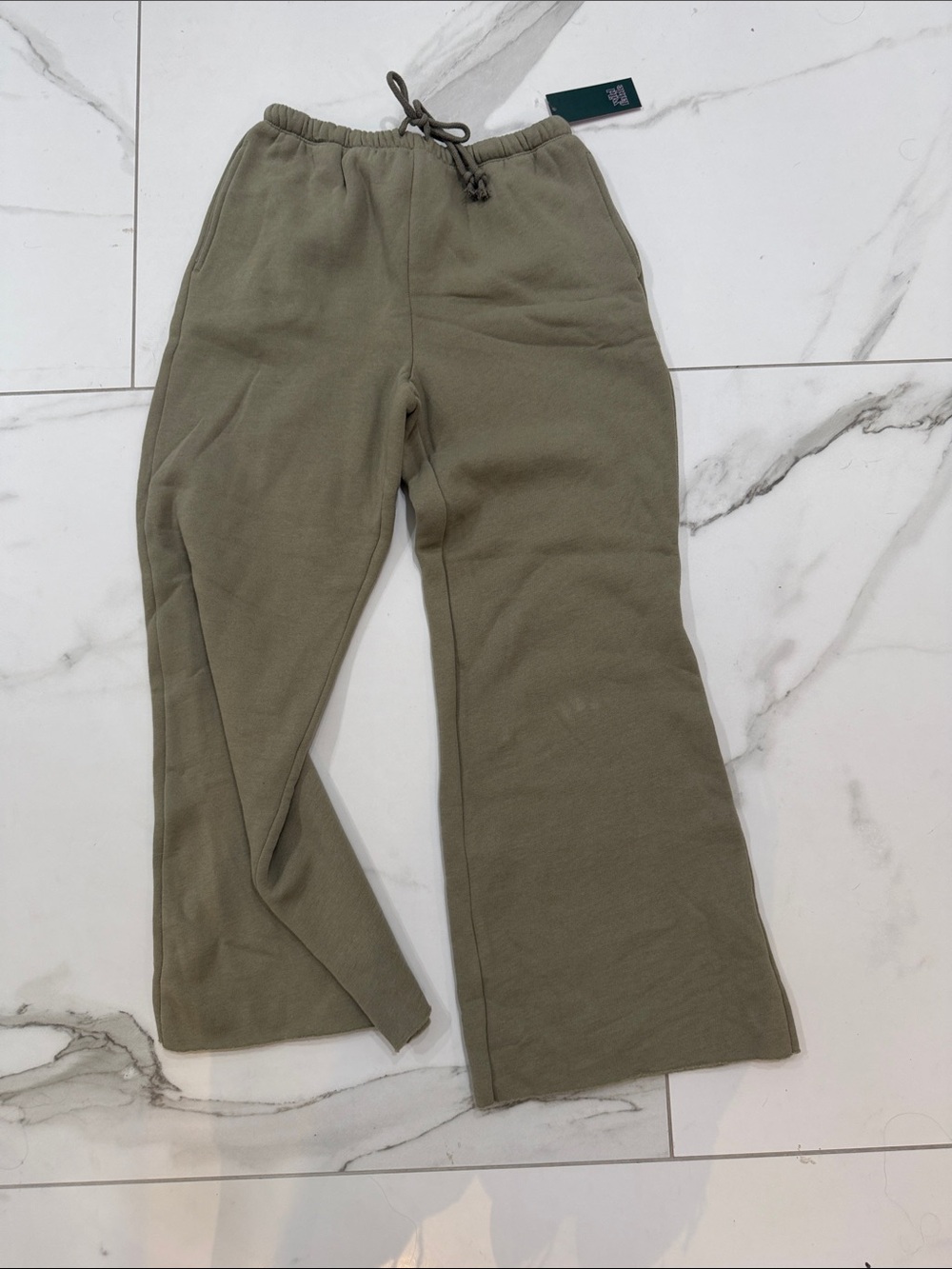 wild fable Olive Green Drawstring Sweatpants - Kids